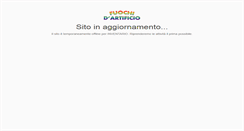 Desktop Screenshot of fuochidartificio.org
